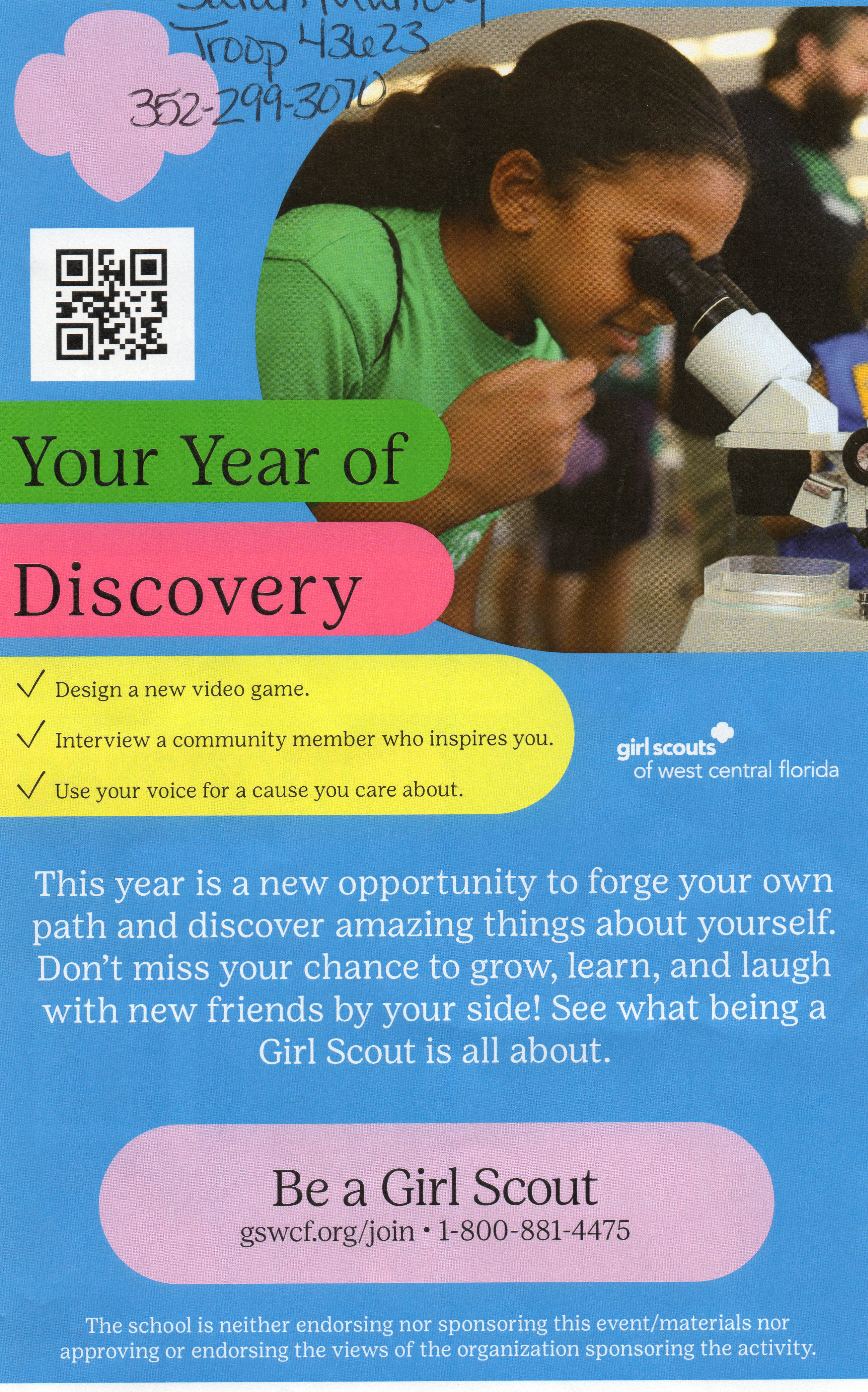 Be a GirlScout P1